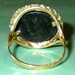 Antique Coin 14K Gold Ring