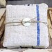 Lavender Sachets Set of 2 Blue Striped Grain Sack
