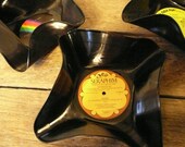 Vinyl Record Bowl - Set of Three - Handmade from LPs