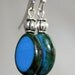 Czech glass earrings - beaded bohemian glass earrings - dangle earrings - blue glass earrings - FREE SHIPPING - ships free