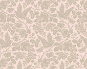 NEW - Juliet Collection - Lovebirds - Pearl Pink - Anna Griffin Fabrics
