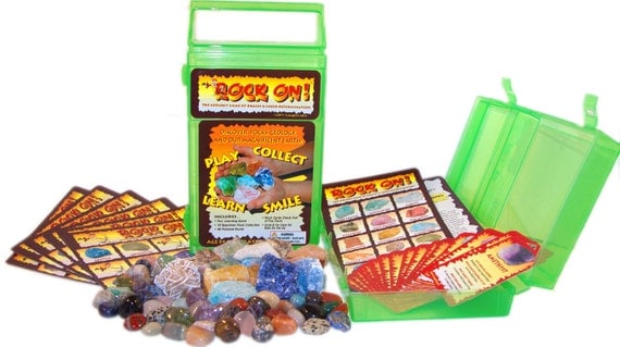 ROCK ON Geology Game & Rock Collection -- Free Shipping