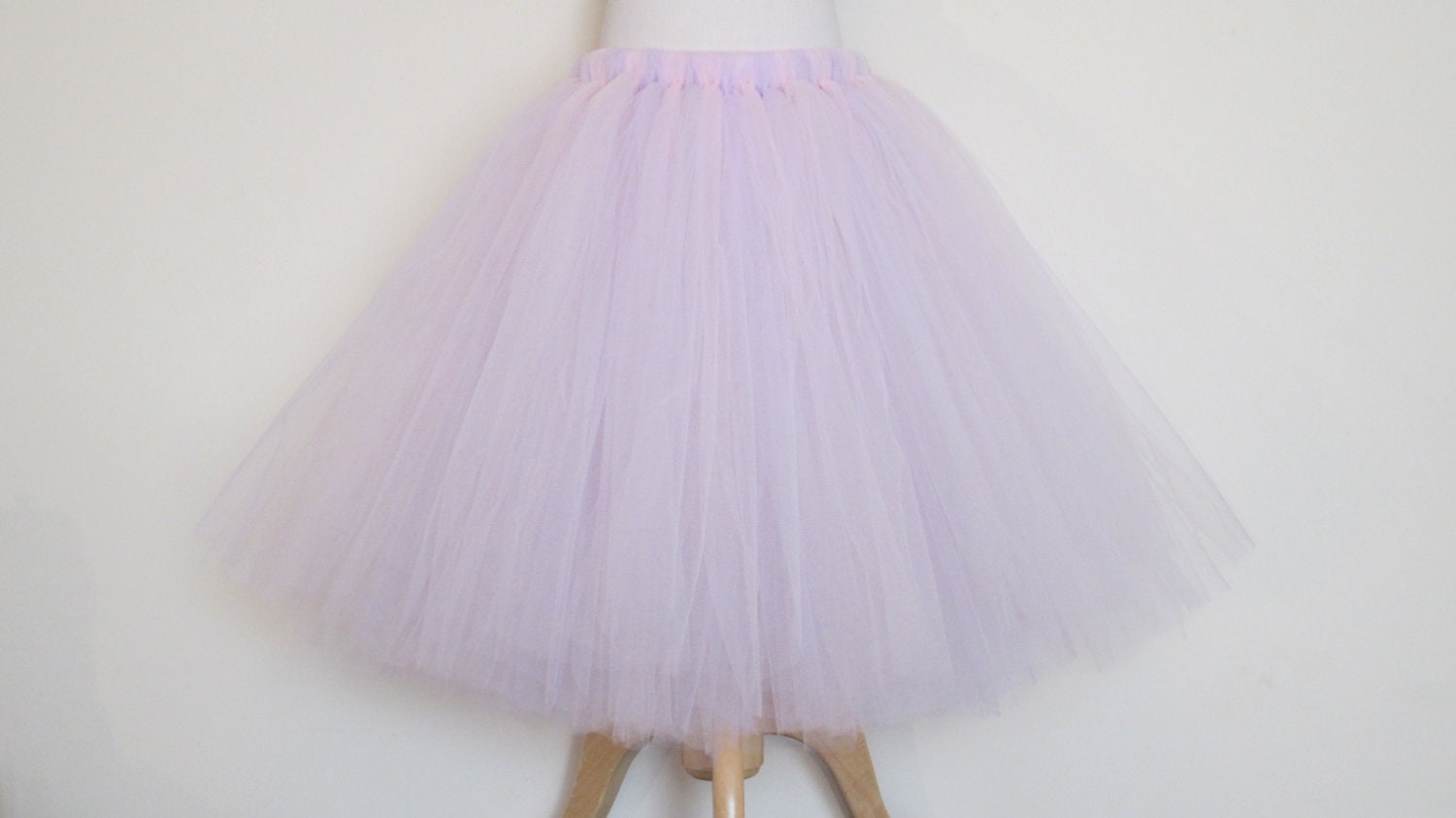 Long Tutu Skirt Custom Color Choice 18" long Light Pink Lavender Baby Girls Toddler Long Flower girl tutu Sewn by American Blossoms