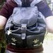 80s 90s Grunge Goth Faux Leather Mickey Mouse Backpack