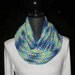 Infinity Eternity Cowl Neck Warmer Scarf Giverny Multicolor Cluster Crochet READY TO SHIP