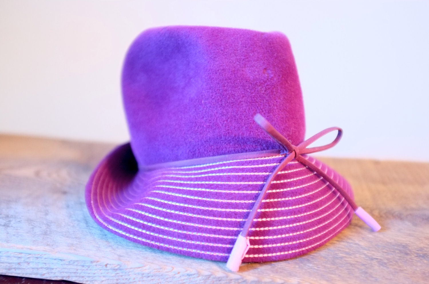 New Vintage Purple Hat