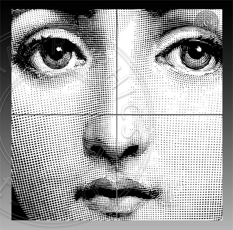 EXTRA LARGE Fornasetti 48 inch Poster - Digital Download CP-116 - Print It Yourself - Wall Decor - Instant Download
