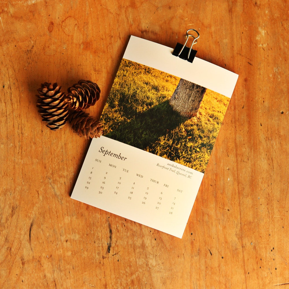 SALE - 2013 Calendar - 2013 Photo Calendar - Fine Art Nature 4x6 prints - Hostess Gift - Gift under 10