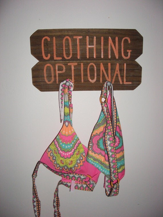 Hand Painted Clothing Optional Sign by rmlarts on Etsy