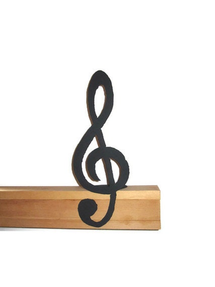 Metal Treble Clef