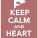 maine keep calm print art poster all 50 states in custom background colors 11x17