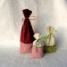 Reusable Gift Bag, Fabric Gift Bag, Christmas
