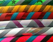 Custom Glitter Grip Dance & Exercise Hula Hoop COLLAPSIBLE or Full Size Fitness