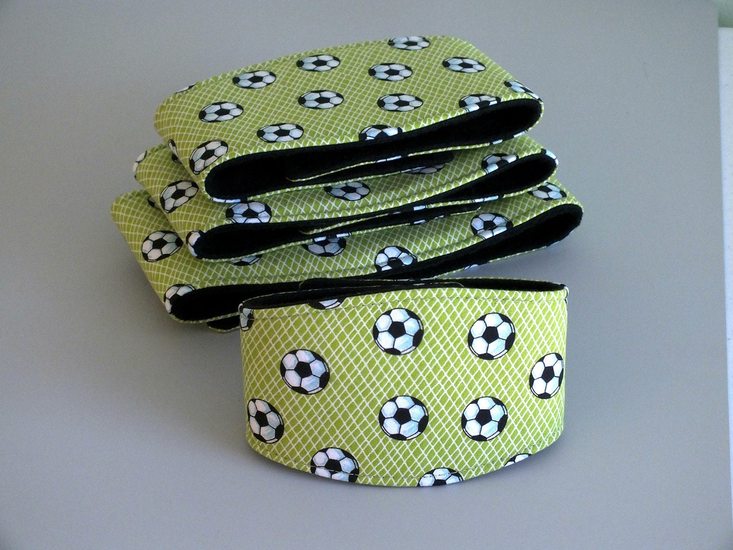Soccer Belly Band for male dogs with incontinence or marking issues. XS Long, dog diaper