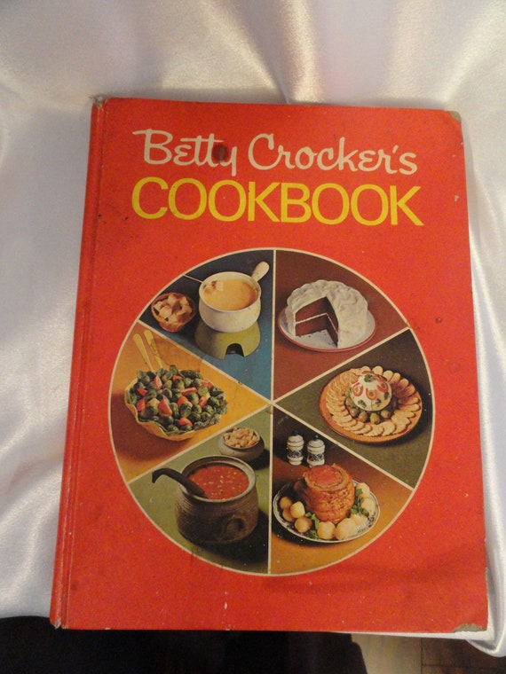 Betty Crocker Hardback Cookbook From 1969 By VintageAdorables