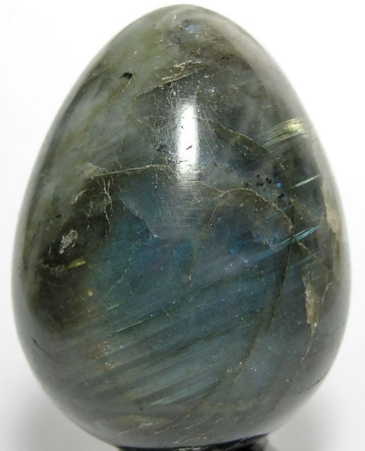 Labradorite Spectrolite Brilliant Schiller Large Polished Stone Egg