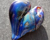 Glass Heart Pendant Neckl...