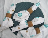 Hand Printed Cloth Napkins