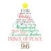 Christmas Word Art - Isaiah 9:6 - digital printable