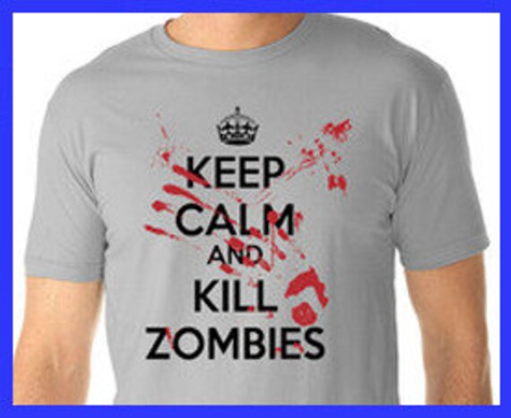 Bloody Zombie t shirt cool zombie shirt S-3XL