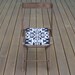 Vintage Oak Folding Chair, Pendleton Wool Seat