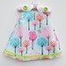 Sweet Little Things - Toddler Clothing - Baby Girls - Top Fashion Girls Clothing - Natural Dress - Trees - KK Children Designs - 3M to 4T