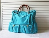 D.Bojo Big Tote Bag (Turquoise)