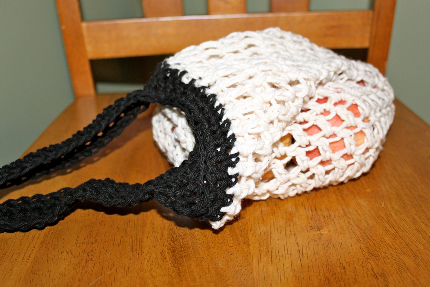 Crochet Market Bag, Farmer's Market Bag, Grocery bag
