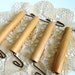 Remember When Department Stores Used These. Wood Handles. Set of 4.