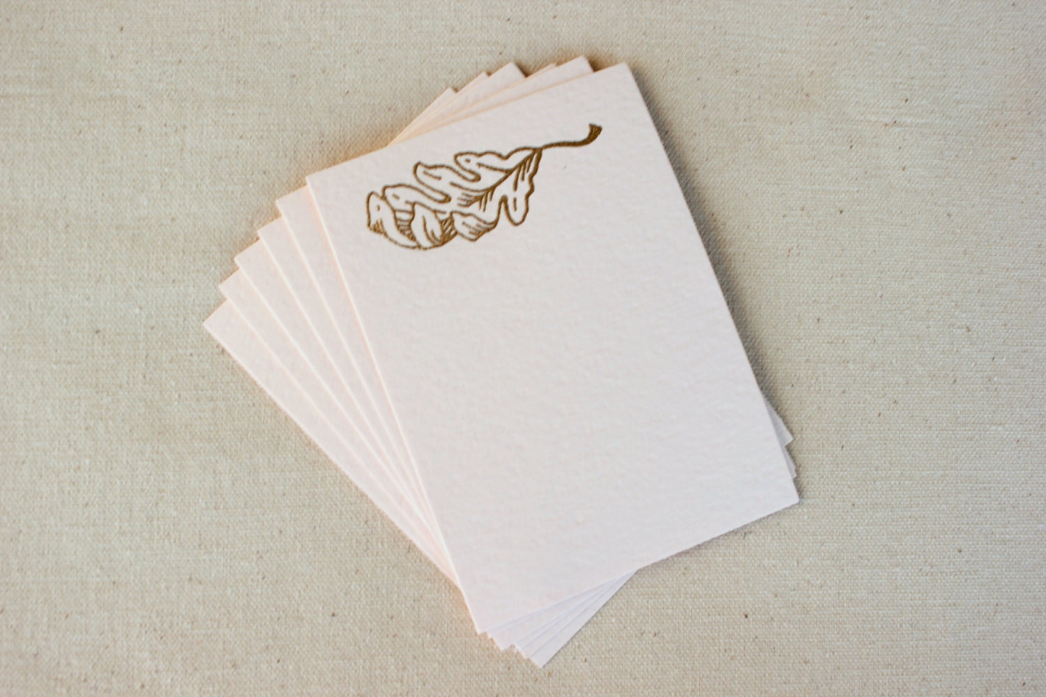 Gold Leaf Card Set