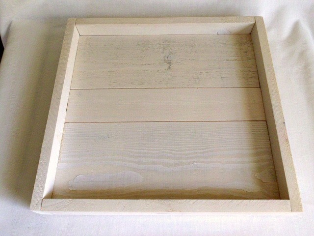 Serving Tray From Reclaimed Wood