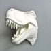 RESERVED 4 DEBORA R Faux Taxidermy T Rex Dinosaur Head Wall Mount: Toby the T Rex