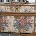 Vintage Carpet Suitcase