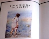 A Child's Treasury of Seaside Verse, Vintage children's book, cottage chic, nautical book, verse
