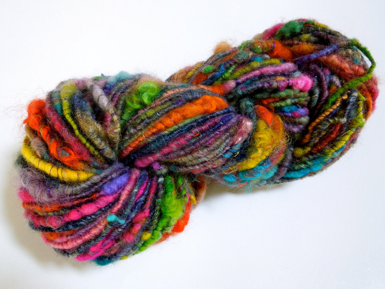 Crayon Stew Handspun Yarn- RESERVED for A.