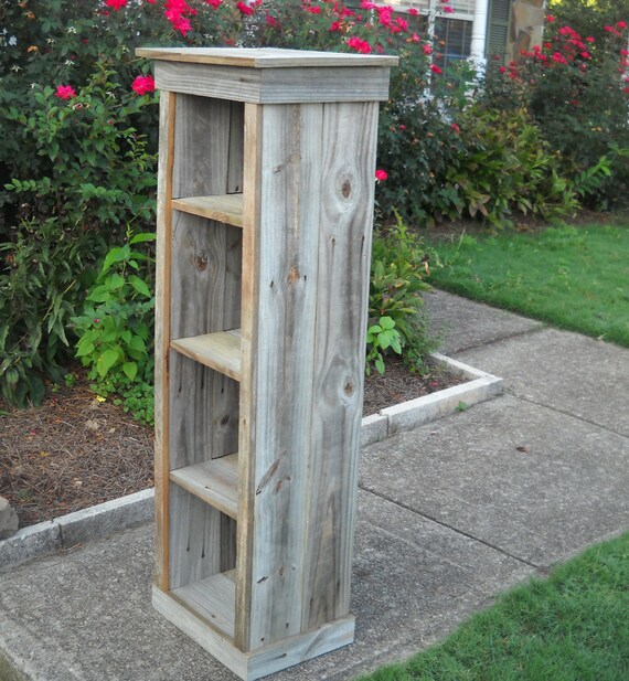 Bookcase, Wood Bookcase, Reclaimed Wood Bookcase