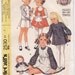 Vintage 1970 Child's Sewing Pattern - Girl's Pin Tucked Dress & Jumper with Raggedy Ann Doll Applique Pocket - McCall's 2530, Size 3, Uncut