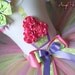Baby Girl's First Birthday Outfit - Cupcake Onesie, Tutu and Matching Headband - Green, Pink and Purple