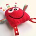 Monster Toy - Baby Monster - Cute Plush Monster - Rattle