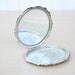 Vintage Silver Compact With Mirror