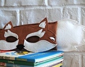 ADULT Fox mask and tail set Halloween costume Photography prop