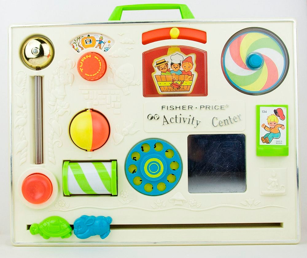 activity center fisher price box