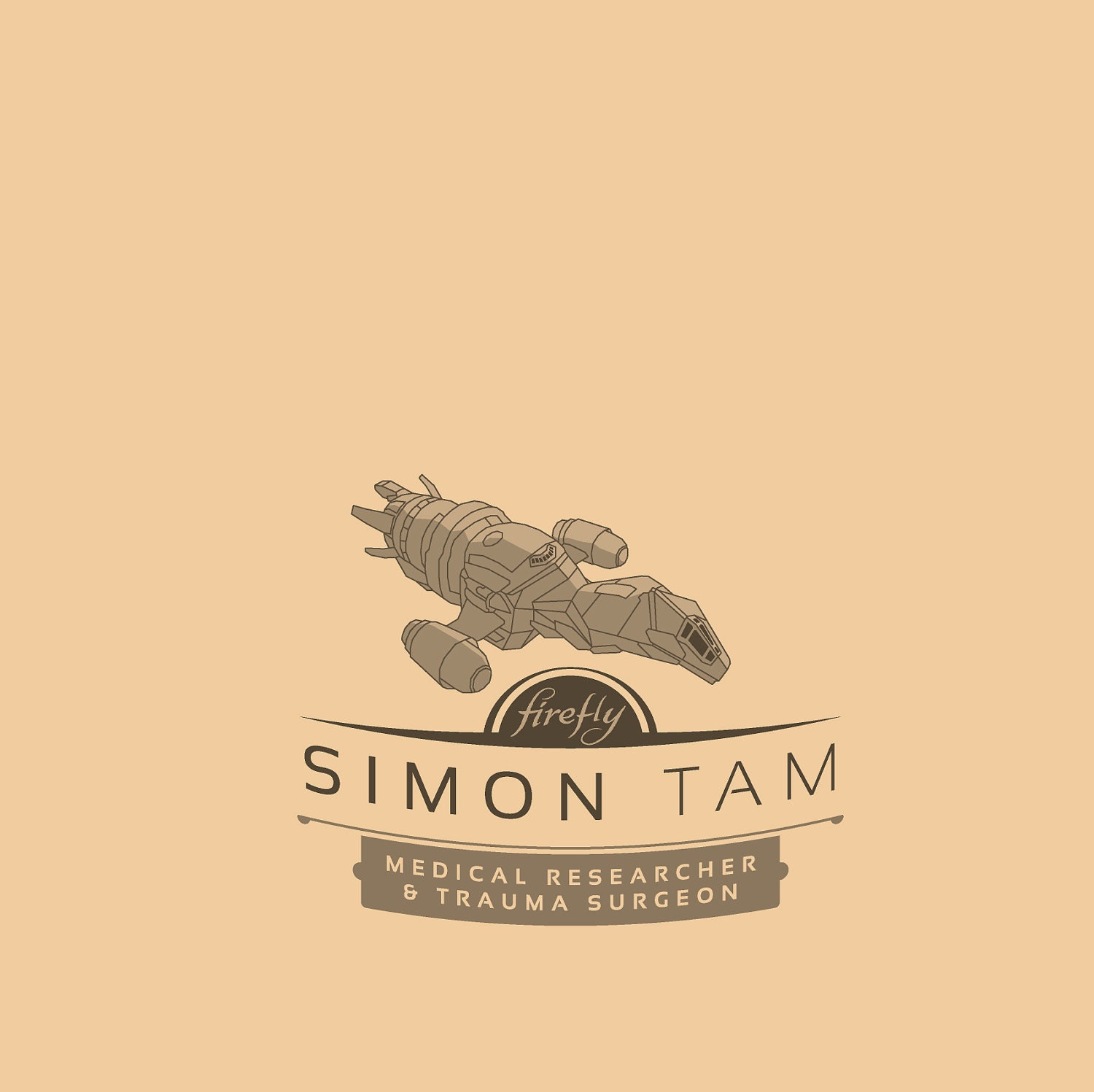 Firefly - Serenity - Simon Tam - Sean Maher - 17x11 Poster