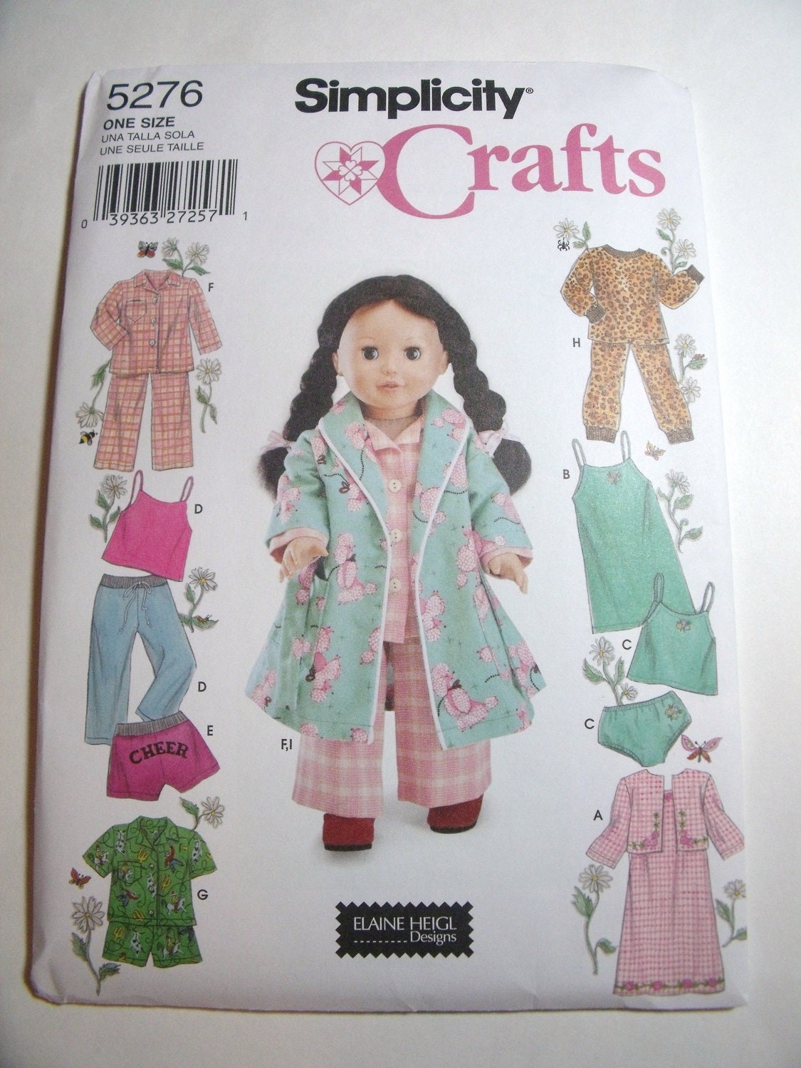 New Simplicity Pattern Doll Clothes 18 inch by purrfectstitchers