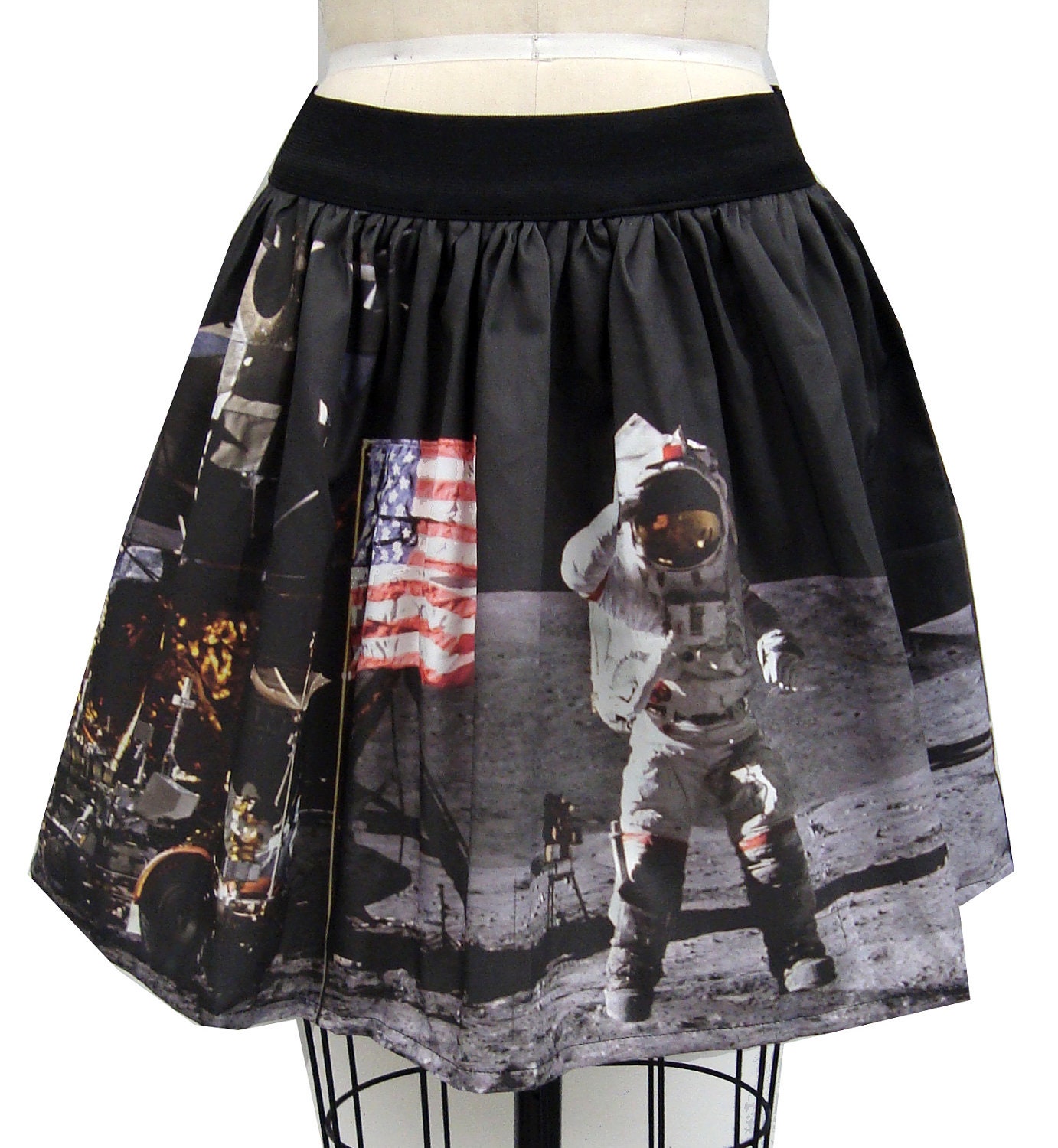 Man on the Moon Full Skirt