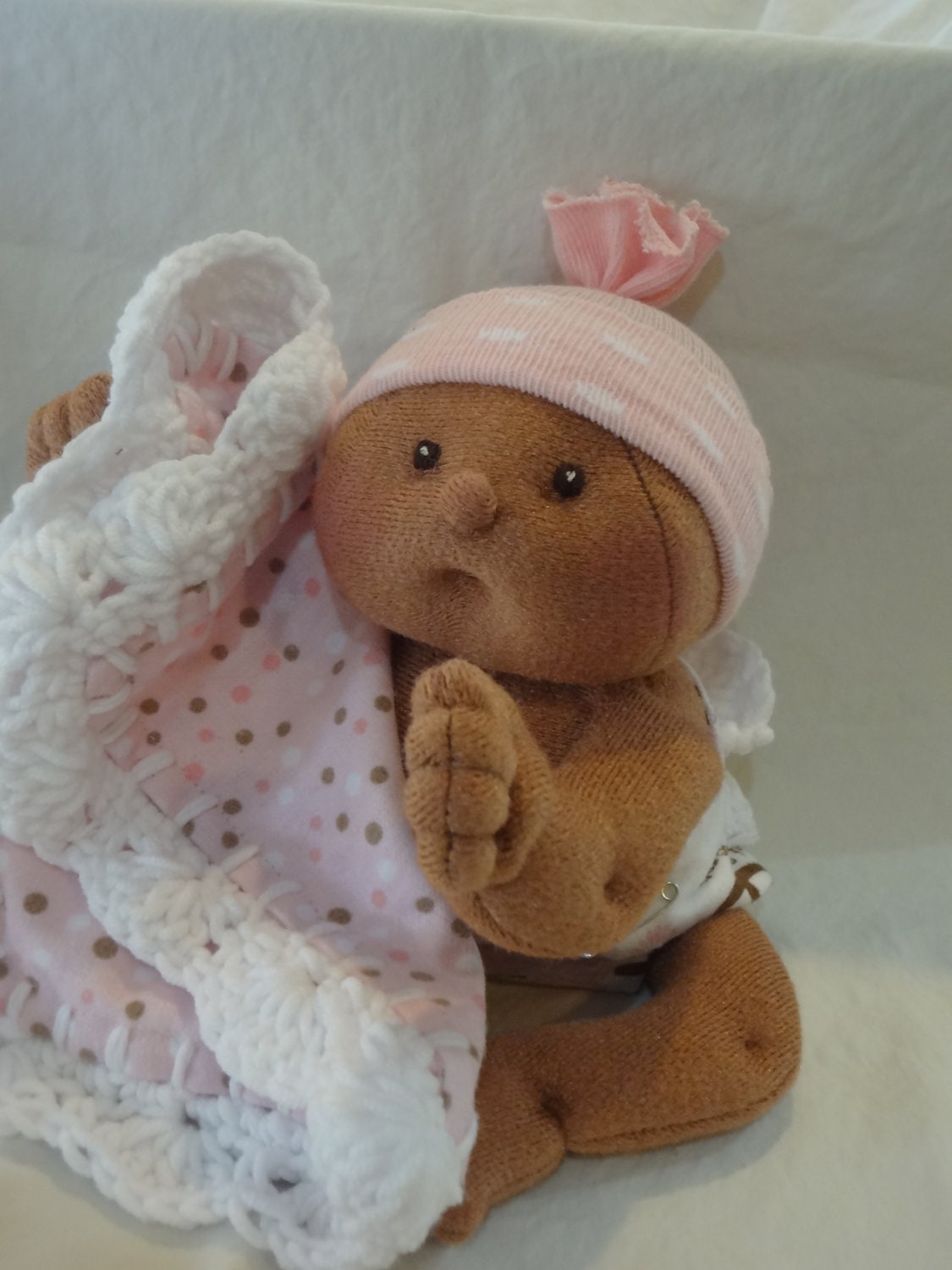 Handmade Soft Sculpture 10 Baby Doll by FourGirls1Boy on Etsy