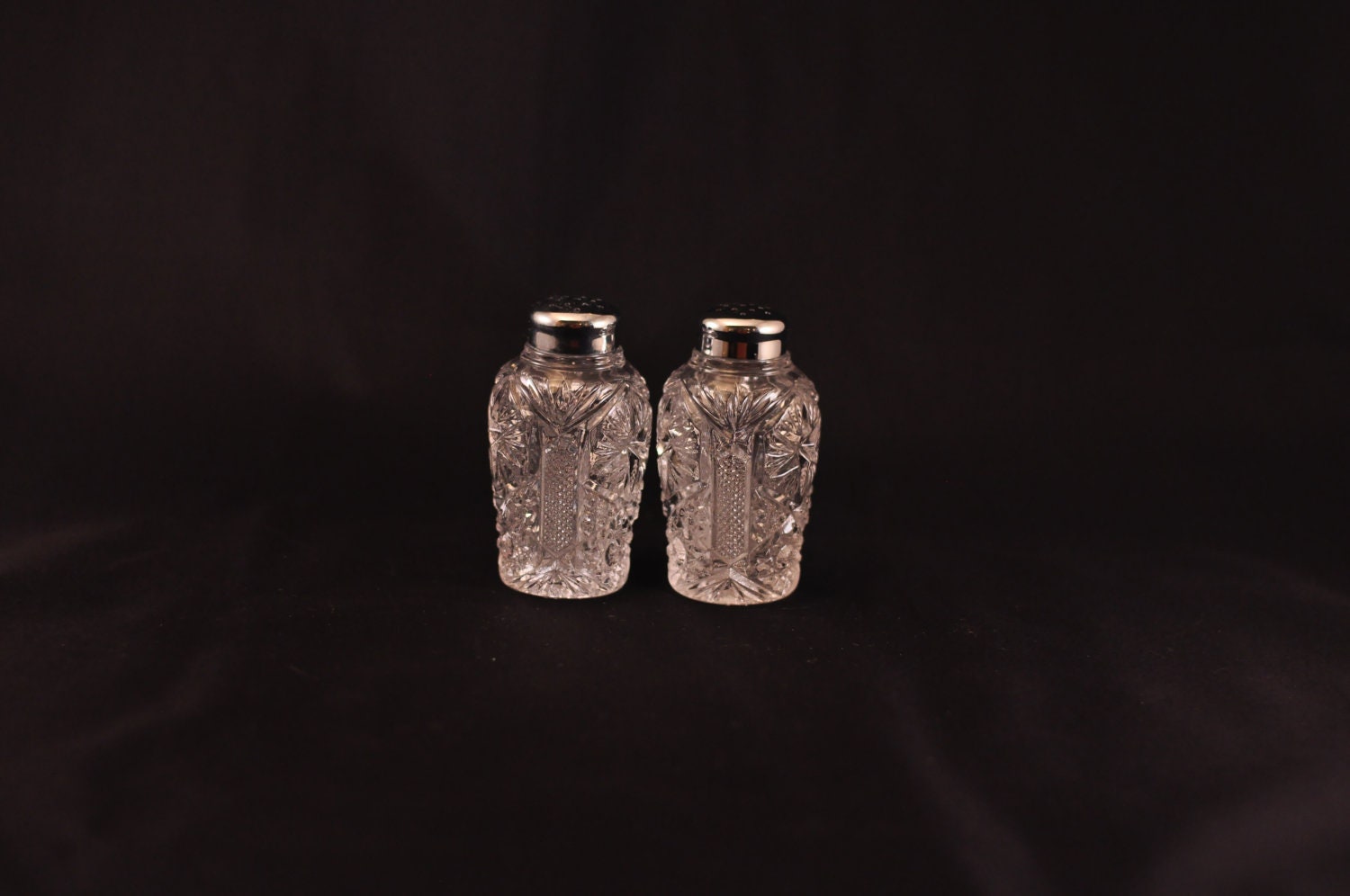 Glass Salt and Pepper Shakers