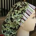 Surgical Bouffant Scrub- Brown Flowers