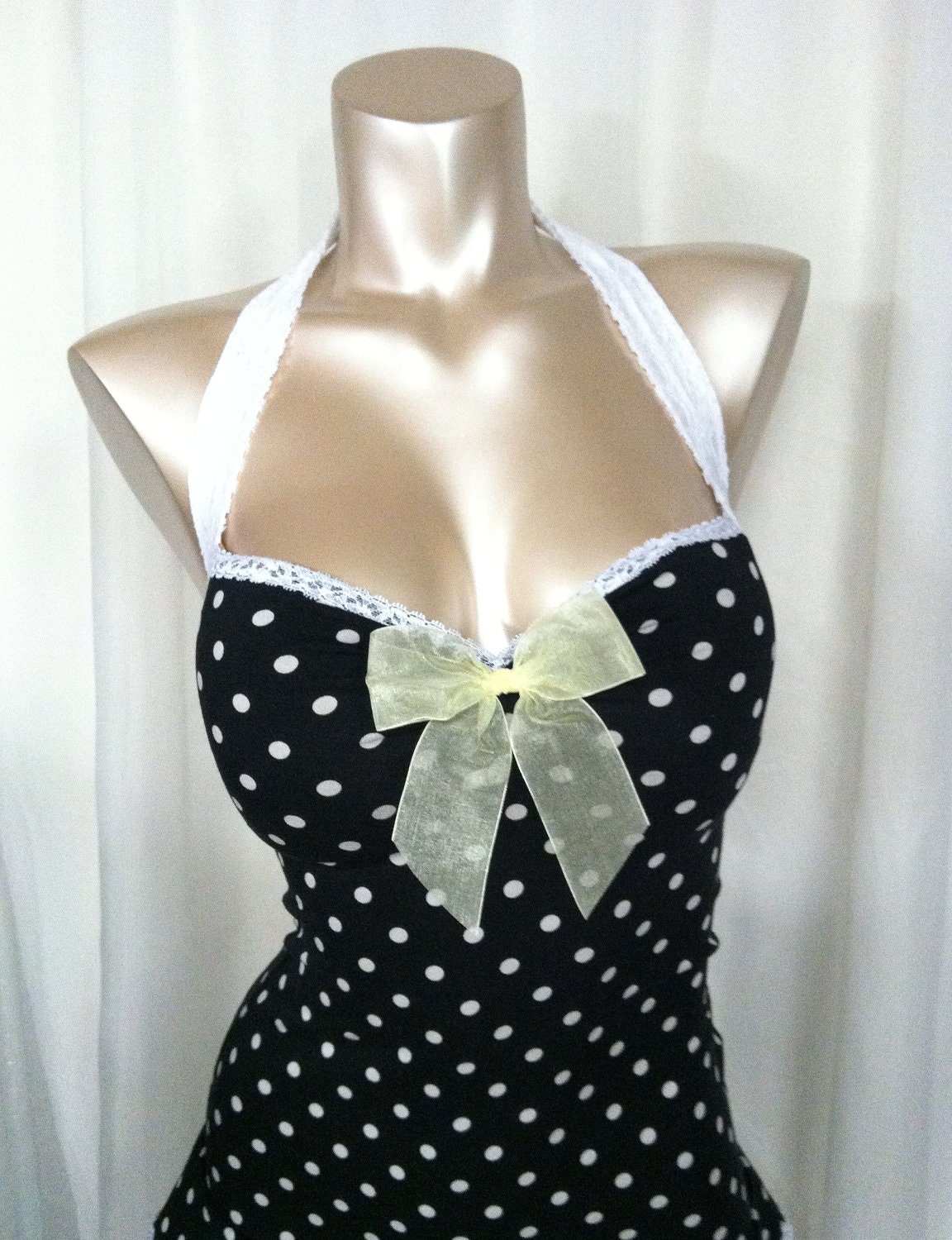 Special Order for Strawberryblood13, Polka Dot Mini Dress