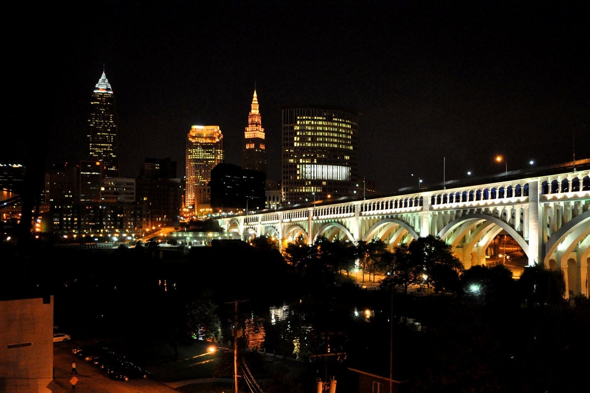 Downtown Cleveland Skyline